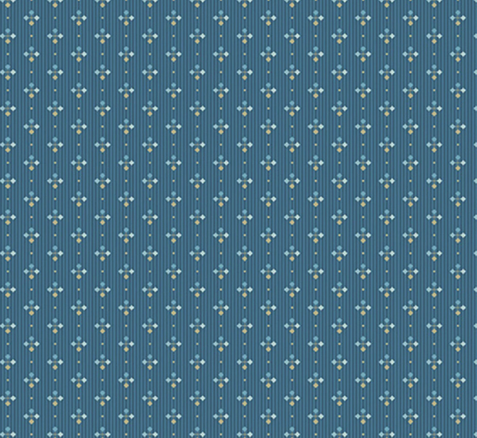 Foulard 366 B Blue Escape Foulard Fabric | Andover Fabrics