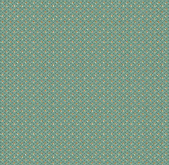Harvest Check Teal 1549 T Harvest Check Teal Autumn Woods Fabric | Makower
