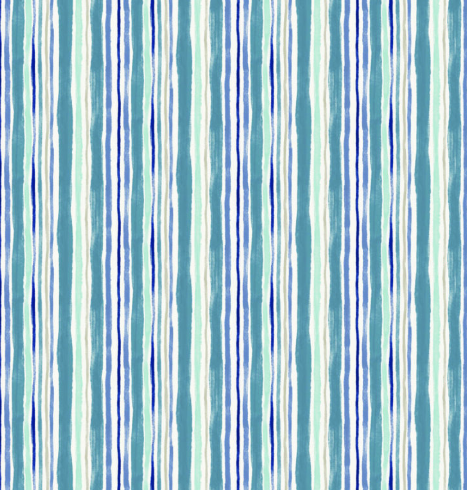 Multi Stripe Pale Blues SH9 Hajime Multi Stripe Pale Blues Fabric