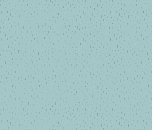 Cross Stitch 1613 B Cross Stitch Blue Sewing Bird Fabric | Andover