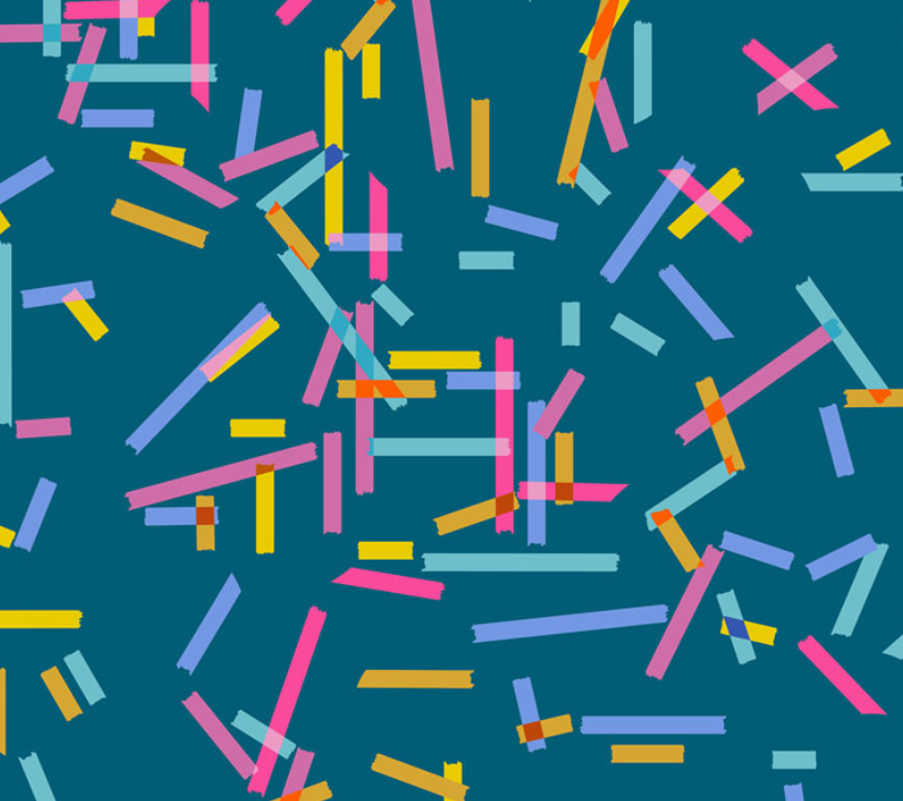 Teal Washi Plus Fabric | Ruby Star Society
