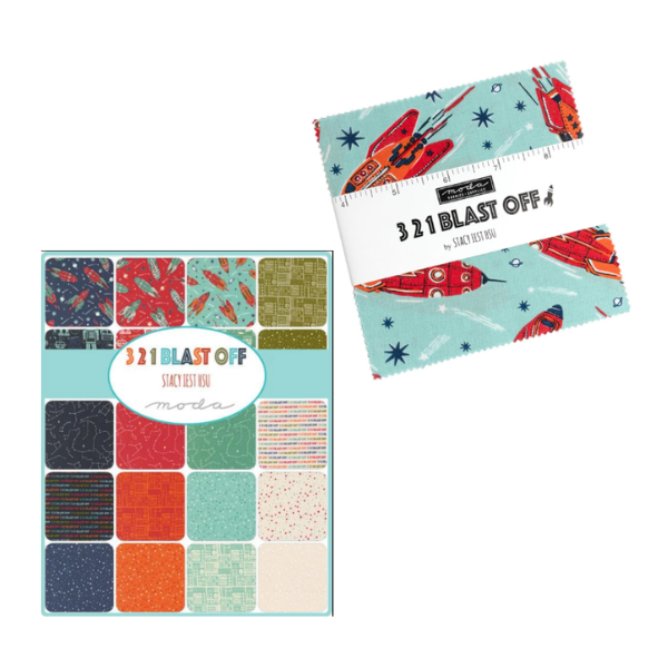 321 Blast off Charm Pack